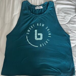 Emerald Green Tank by Burn Boot Camp - Large